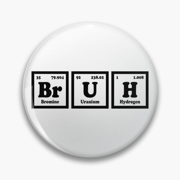 Artikelvorschau, Bruh - Lustige Wissenschaft Periodensystem Elemente entworfen und verkauft von ScienceCorner.