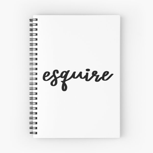 Item preview, Esquire Cursive Sticker Logo designed and sold by Ldebranski.