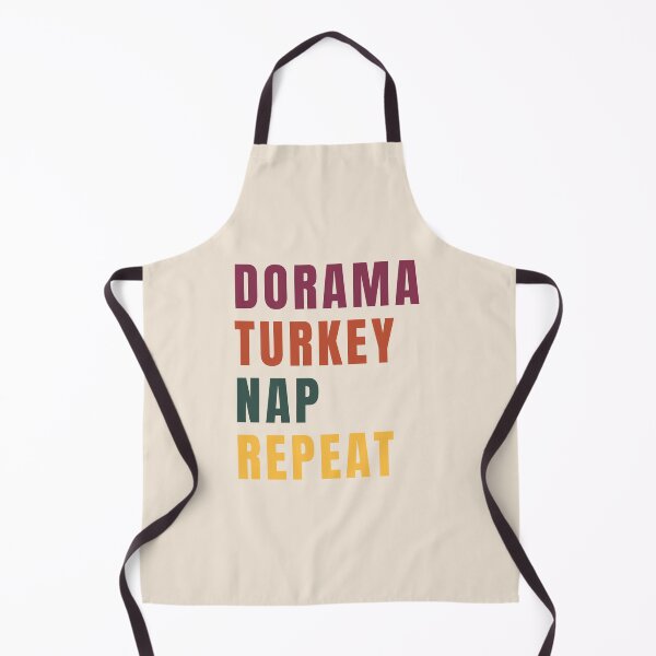 Aperçu de l'œuvre T-shirt Dorama Turkey Nap Repeat Thanksgiving créée et vendue par KGlam.