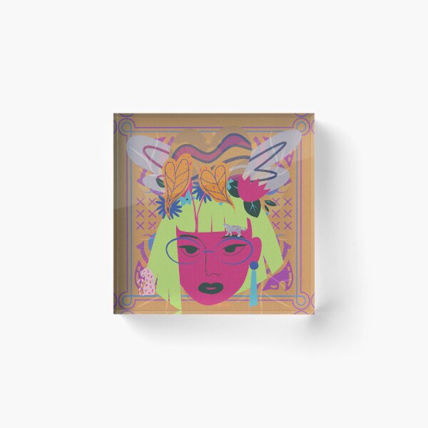 Item preview, Abstract colorful girl  designed and sold by Abelievingheart.