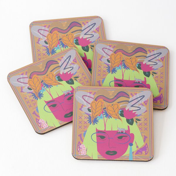 Item preview, Abstract colorful girl  designed and sold by Abelievingheart.