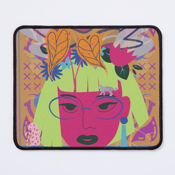 Item preview, Abstract colorful girl designed and sold by Abelievingheart.