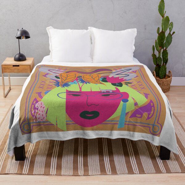 Item preview, Abstract colorful girl designed and sold by Abelievingheart.