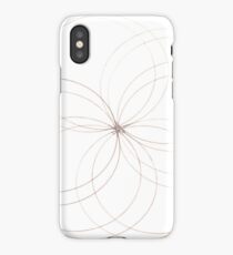Sepia Spiral iPhone Case