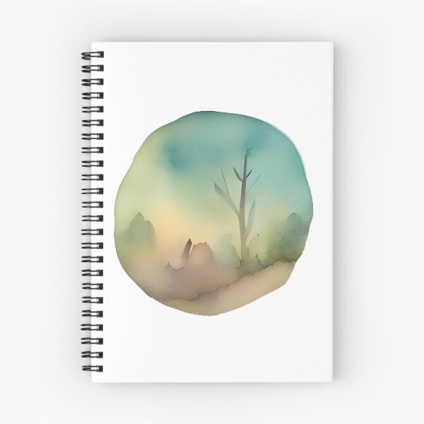Item preview, Misty Dawn Landscape designed and sold by SavvyJuanDesign.