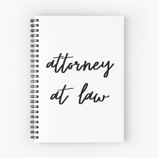 Item preview, Attorney at Law Cursive Sticker Logo designed and sold by Ldebranski.