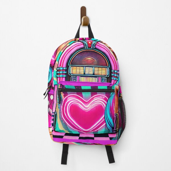 Item preview, Neon Nights and Jukebox Lights – Retro Pop Art Diva designed and sold by ANIARTONLINE.