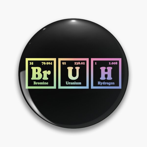 Artikelvorschau, Bruh - Lustige Wissenschaft Periodensystem Elemente entworfen und verkauft von ScienceCorner.