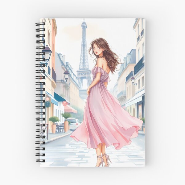 Item preview, Paris: Parisian Romance - Elegant Woman in Pastel designed and sold by daila70.