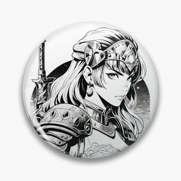 Item preview, Beautiful black and white warrior designed and sold by JonelleTshirts.