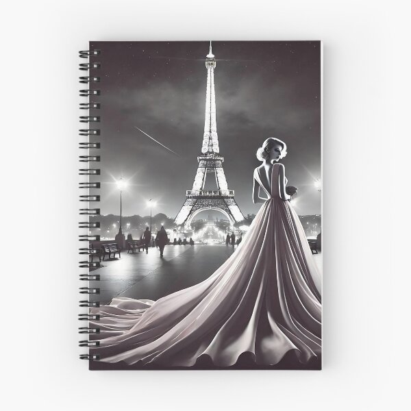 Item preview, Chic Elegance – Parisian Glamour Art Featuring an Elegant Woman in Paris designed and sold by daila70.