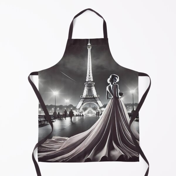 Item preview, Chic Elegance – Parisian Glamour Art Featuring an Elegant Woman in Paris designed and sold by daila70.