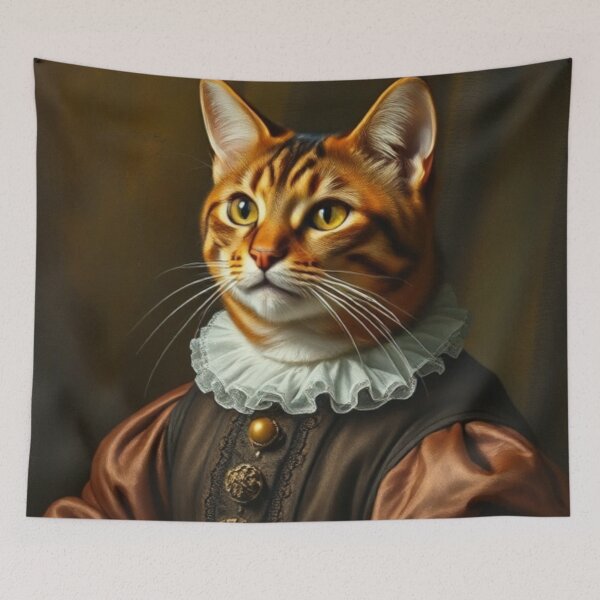 Item preview, Cat In Period Clothing  designed and sold by myimpression.