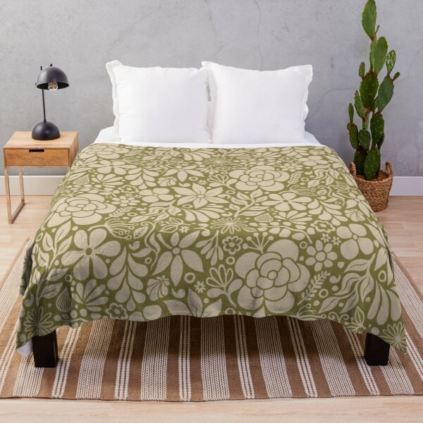 Item preview, Bold Wild Flowers & Leaves Garden 1-L designed and sold by MizFlaire.