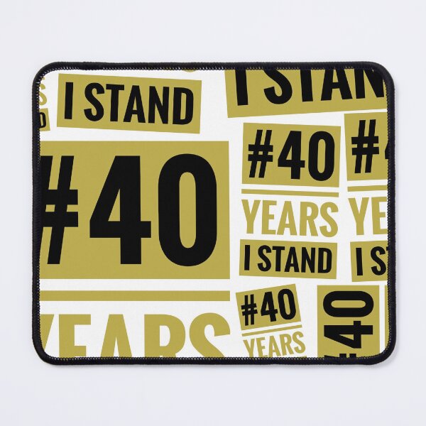 Item preview, #40YEARSISTAND - 40 YEARS I STAND (tan) designed and sold by kinkatstyle.