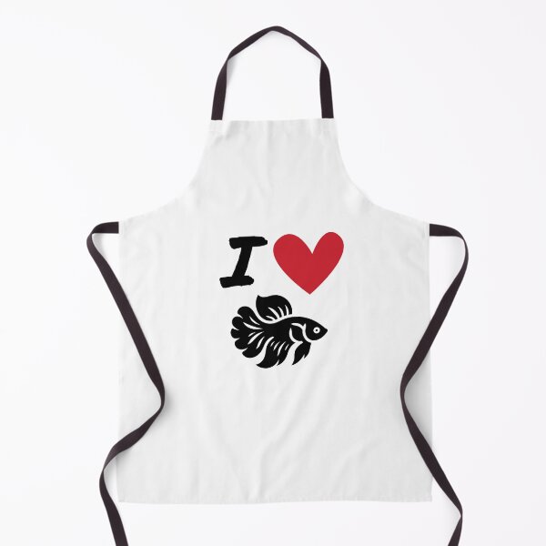 Item preview, I Love Bettas designed and sold by Kindred & Thistle.