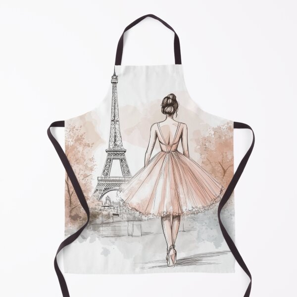 Item preview, Parisian Chic Elegance - Fashion Illustration Acrylic Print designed and sold by daila70.