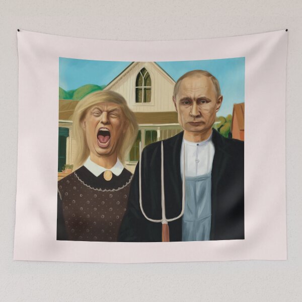 Item preview, Comedic Depictions of World Leaders, Political Humor, Trump, Putin T Shirt designed and sold by Millie8282.
