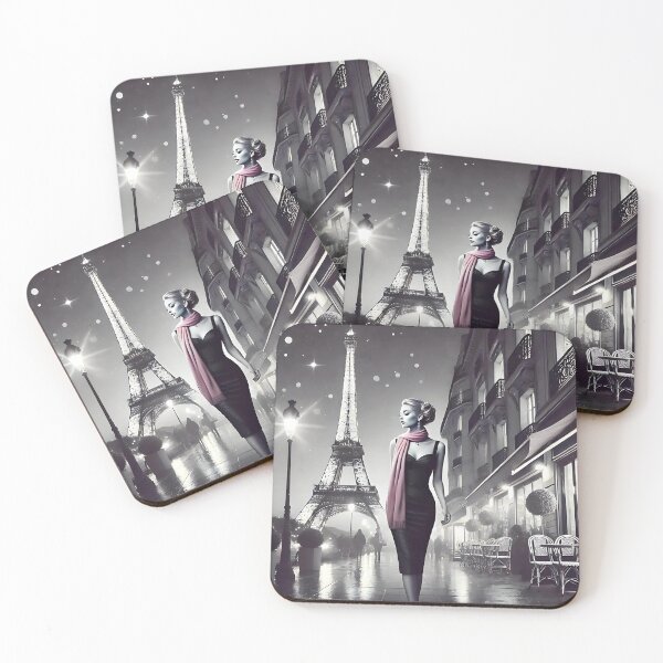 Item preview, Paris Chic Elegance - Black and White Fashion Art designed and sold by daila70.