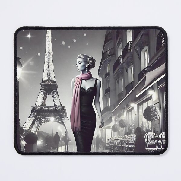 Item preview, Paris Chic Elegance - Black and White Fashion Art designed and sold by daila70.