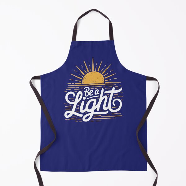 Item preview, "Be a Light" Inspirational Sunburst Typography Design designed and sold by serein32.