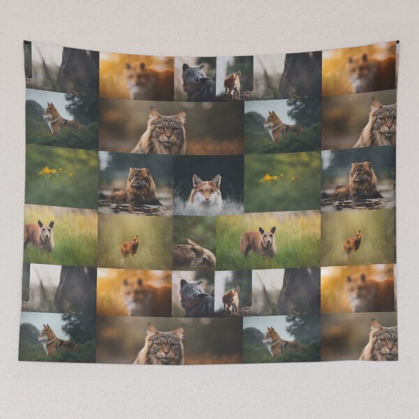 Item preview, Elegant Animal Portrait Collection" designed and sold by hjian8219.