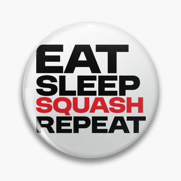 Item preview, Eat Sleep Squash Repeat Design designed and sold by SleekVisuals.
