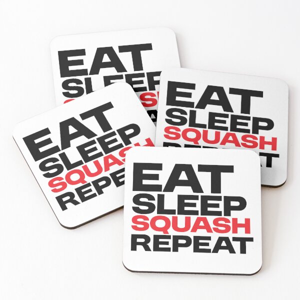 Item preview, Eat Sleep Squash Repeat Design designed and sold by SleekVisuals.