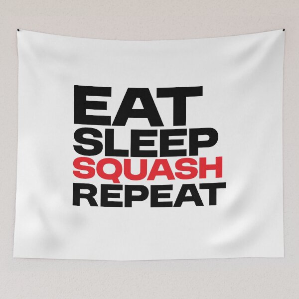 Item preview, Eat Sleep Squash Repeat Design designed and sold by SleekVisuals.