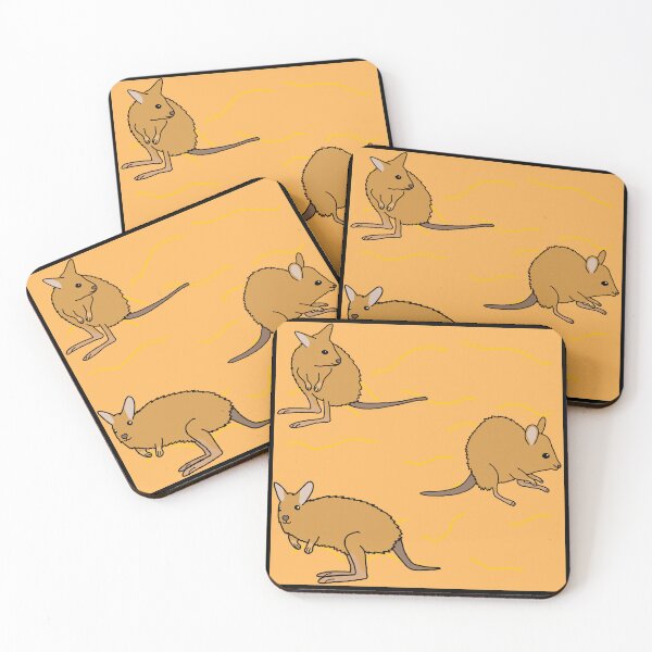 Item preview, Rufous Hare Wallabies designed and sold by Leapingdoe.