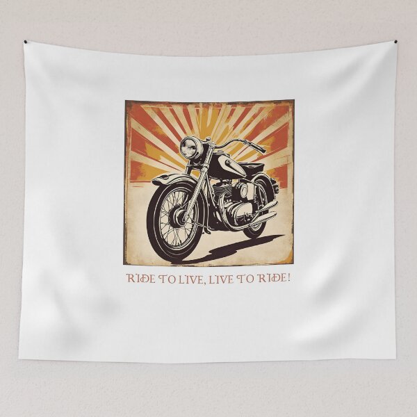 Item preview, Ride to live, live to ride.  designed and sold by NicMacTees.