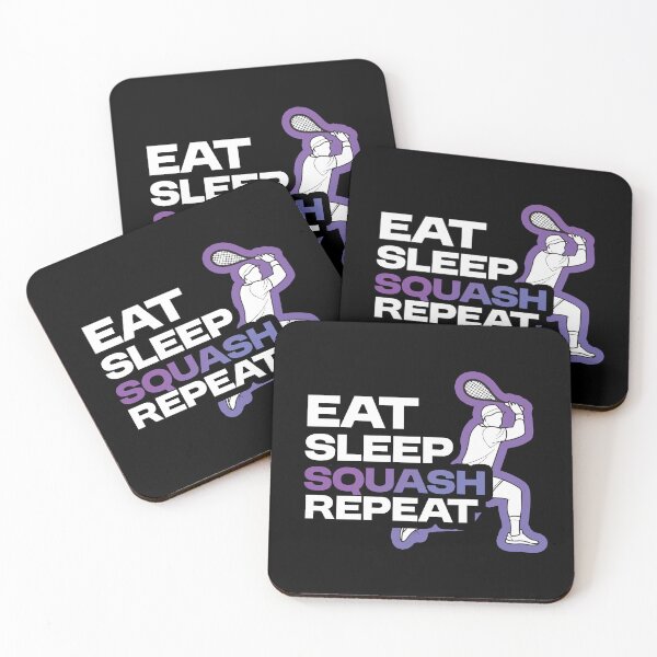 Item preview, Eat Sleep Squash Repeat Design designed and sold by SleekVisuals.