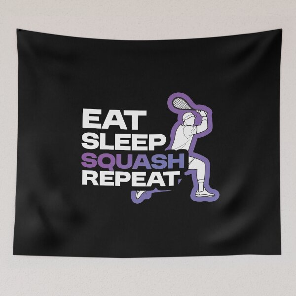 Item preview, Eat Sleep Squash Repeat Design designed and sold by SleekVisuals.
