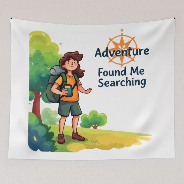 Item preview, Adventure Found Me Searching designed and sold by duke818.