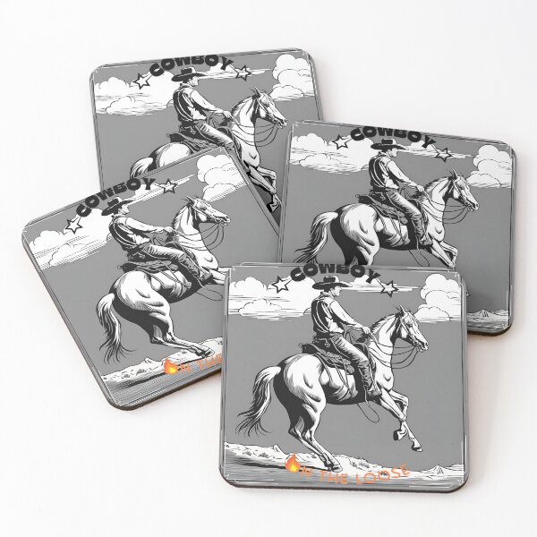 Item preview,  Cowboy on the Loose designed and sold by FreeSpiritArt4U.