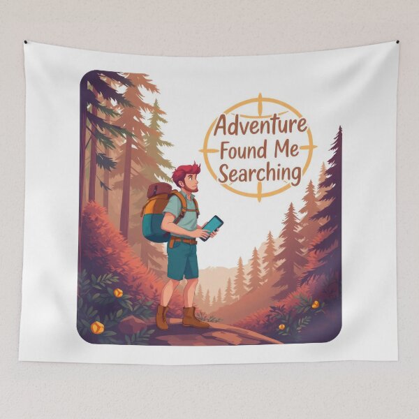 Item preview, Adventure Found Me Searching designed and sold by duke818.