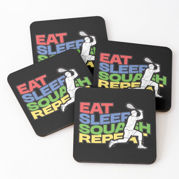 Item preview, Eat Sleep Squash Repeat Design designed and sold by SleekVisuals.