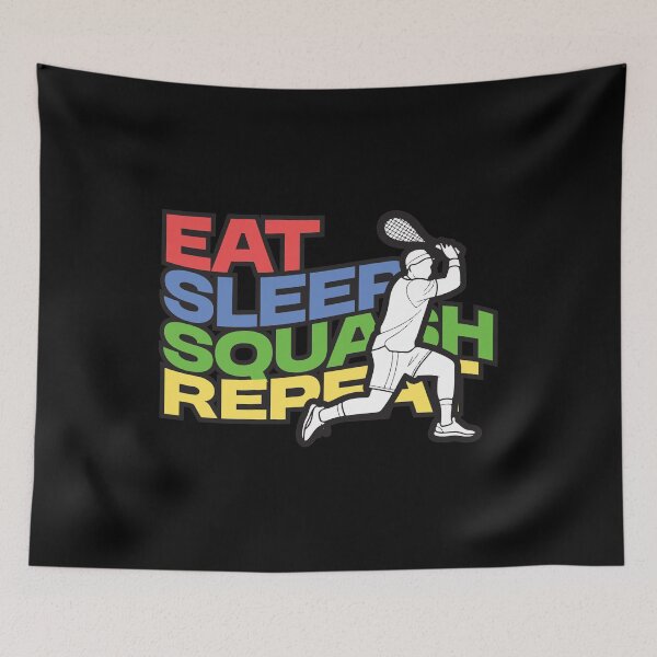 Item preview, Eat Sleep Squash Repeat Design designed and sold by SleekVisuals.
