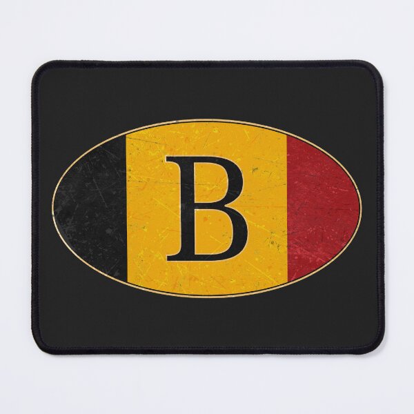 Item preview, Belgium Oval Flag Vintage designed and sold by Turboscope.