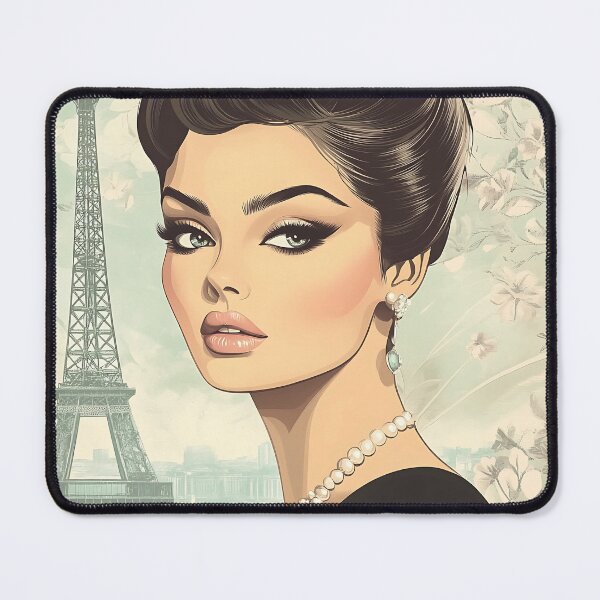 Item preview, Paris Elegant Woman in Glamourous Paris Setting designed and sold by daila70.