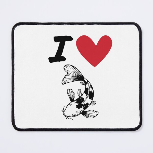 Item preview, I Love Koi designed and sold by Kindred & Thistle.