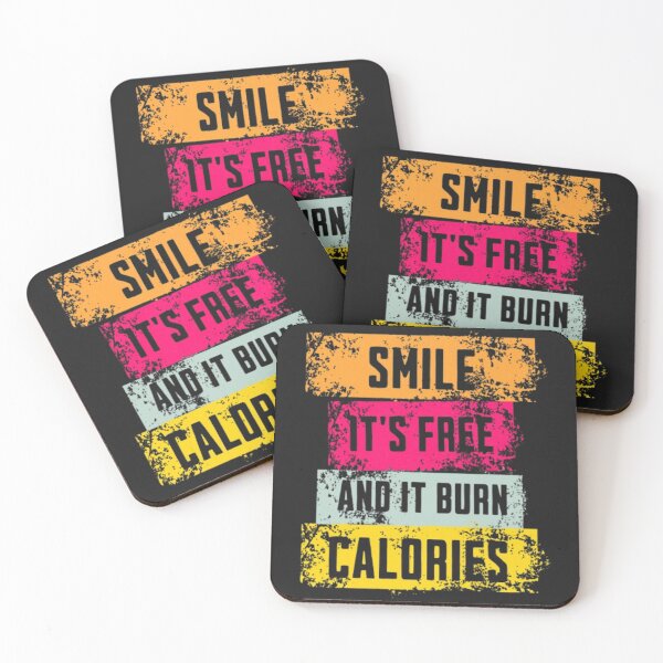 Item preview, Smile, It's Free and Burns Calories designed and sold by 0penvimark.
