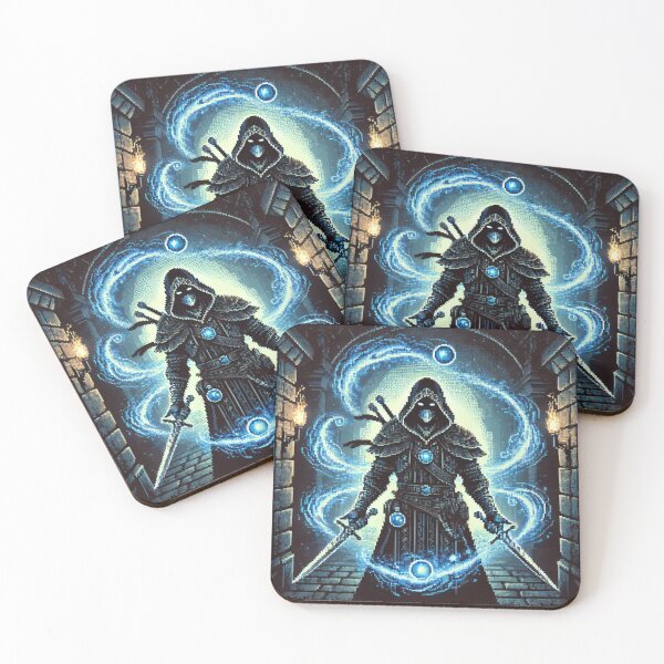 Item preview, The Arcane Dualist Pixel Art designed and sold by ArcaneAuraGuild.