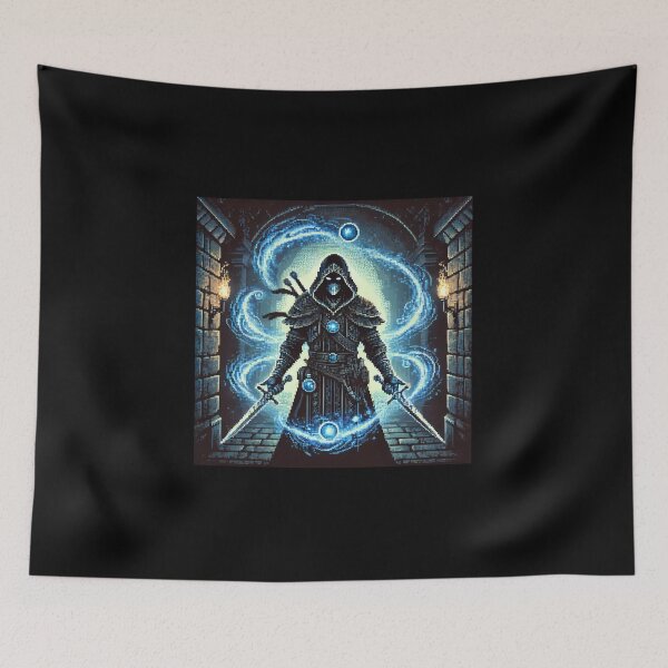 Item preview, The Arcane Dualist Pixel Art designed and sold by ArcaneAuraGuild.