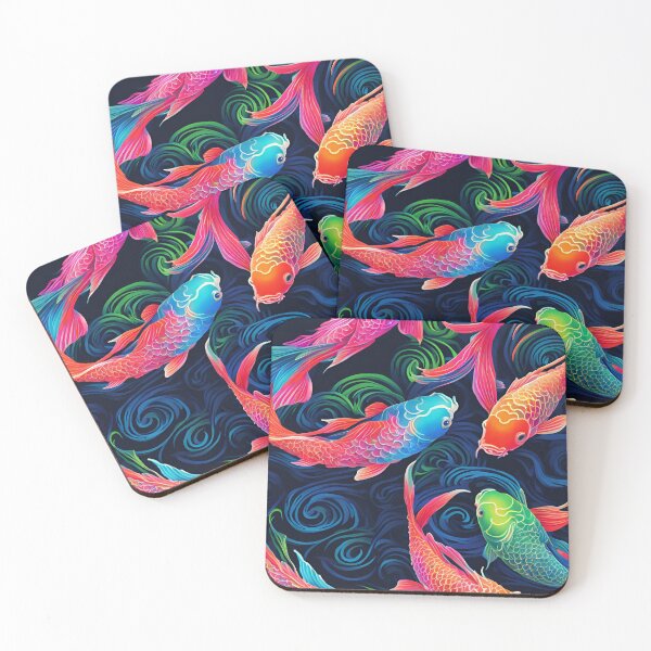 Item preview, Koi pattern designed and sold by NicMacTees.
