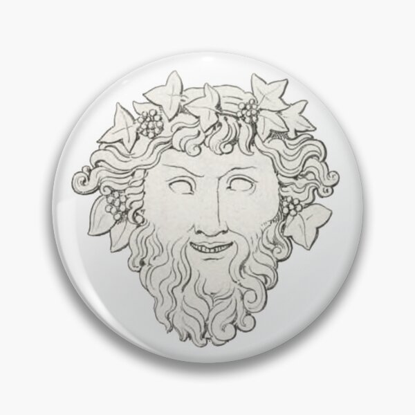 Item preview, Bacchus Face, Dionysus Face designed and sold by HawthorneFlame.