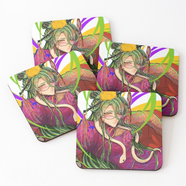Item preview, Baizhu x Jinafire Long - Genshin Impact designed and sold by ochaiit.