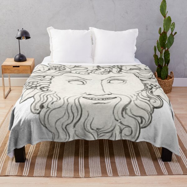 Item preview, Bacchus Face, Dionysus Face designed and sold by HawthorneFlame.