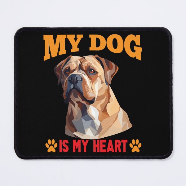 Item preview, Bulldog Owner My Dog Is My Heart designed and sold by fantasticdesign.