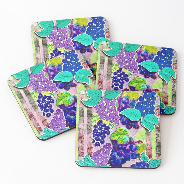 Item preview, Grapes on vine designed and sold by WildLadyWood.